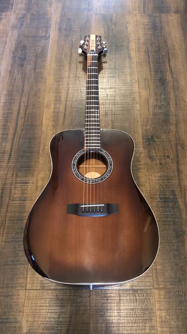 Standard dreadnought acoustic guitar from Cithara Guitars, custom guitar maker in Hamilton Ontario.