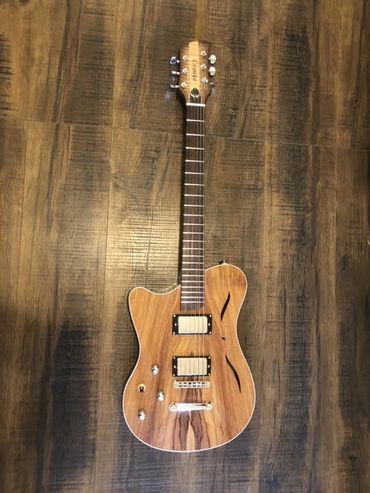 Cithara Guitar's Lefty model electric guitar.