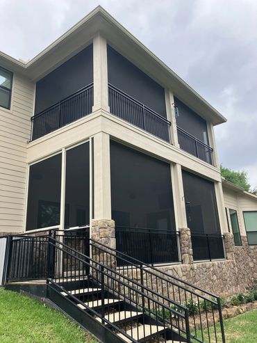 Texan Glass & Solar Control installs motorized retractable shades