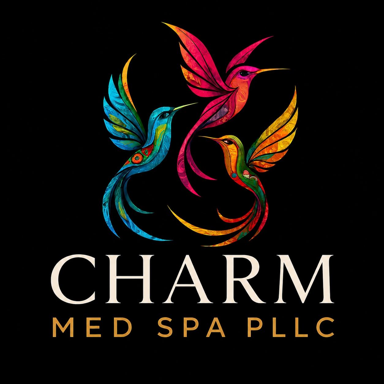 Clean, professional medical spa treatment room with neutral tones at Charm Med Spa PLLC in Las Vegas