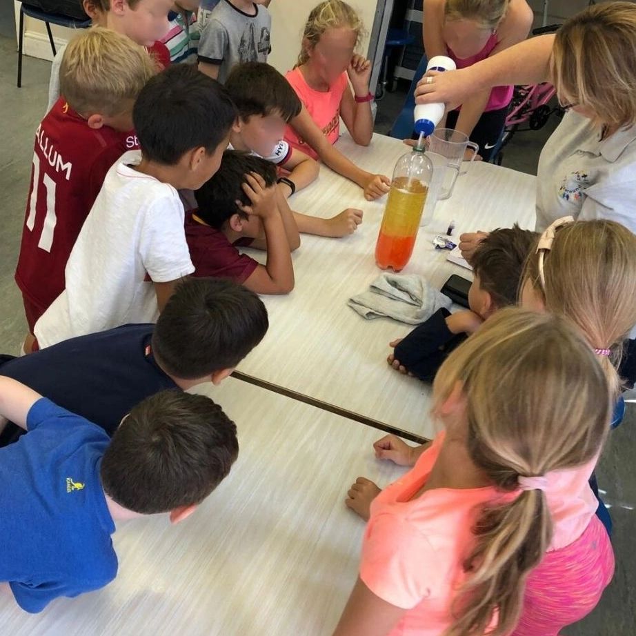 Making our own Lava Lamps in science experiment Fun!