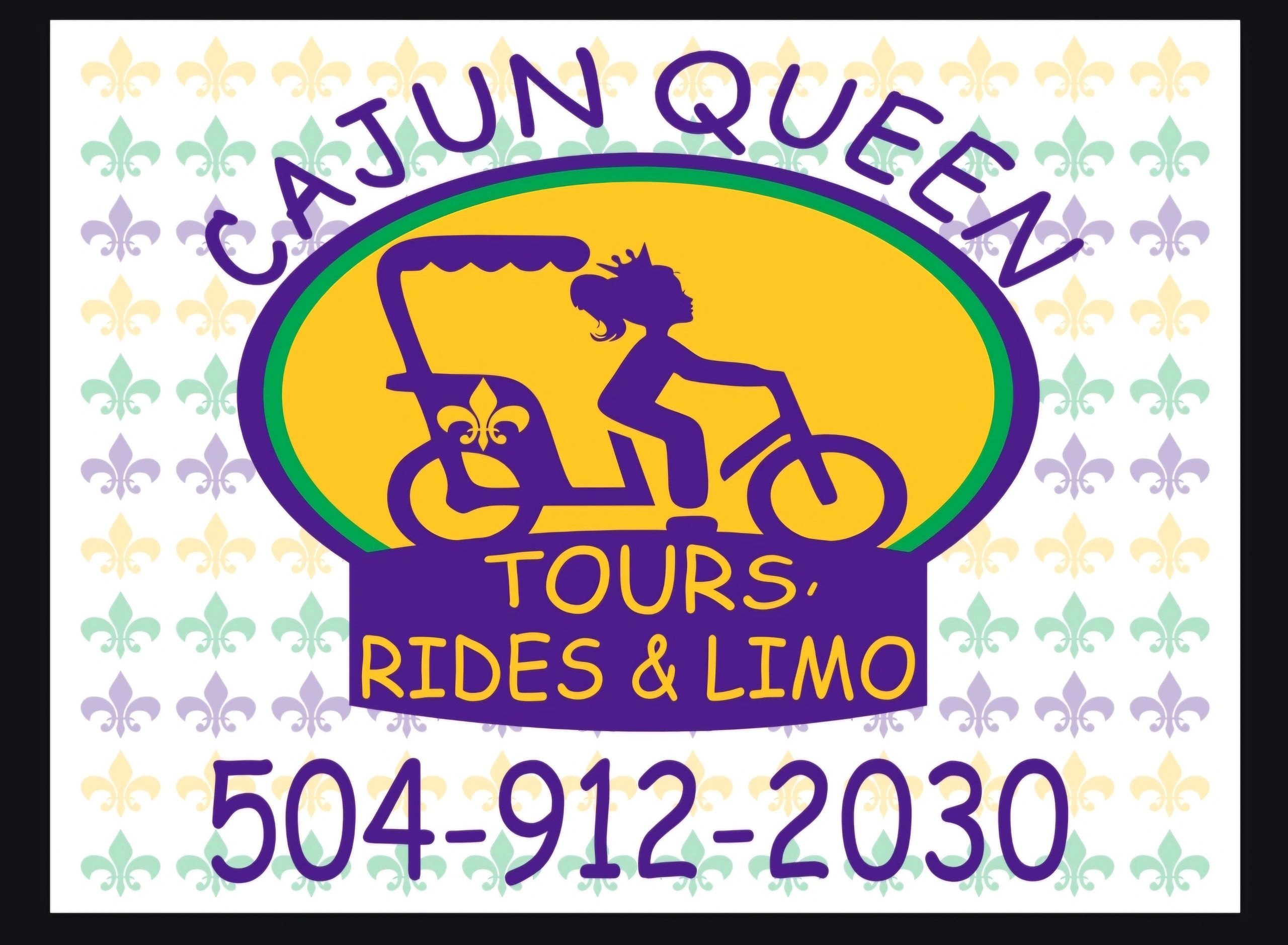Cajun Queen Tours & Pedicab Rides - Logo