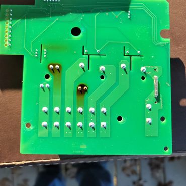 Burned Hot Springs Spa Heater Relay Board