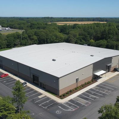 warehouse: preengineered metal building