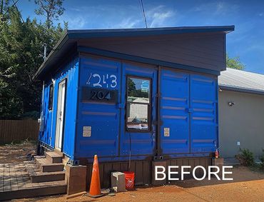 20 foot x 2 welded together before thermal cork spray application.