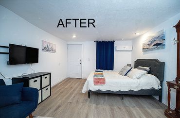 Example of renovation of interior.