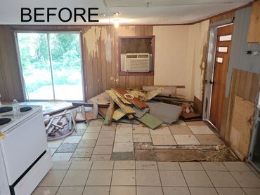 Renovations and repairs before renovations.