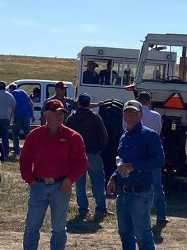 Machinery Auction on the auction grounds