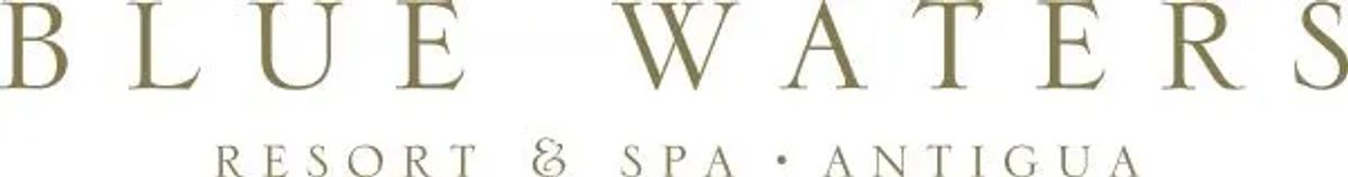 Logo for Blue Waters Resort & Spa in Antigua.