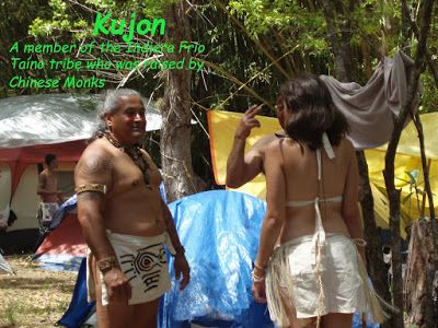 Dr. Martinez discovered  Kujon, monk and a true Taino Indian.