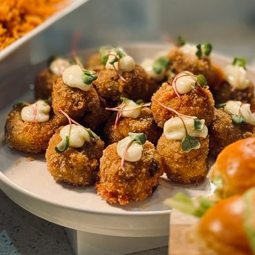 Short rib croquettes #privatechef #londonchef #celebritychef #corporatelunch