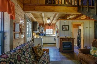 Now an intimate one-room cabin, the Fox is the perfect couples retreat.