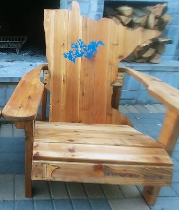 $550 = MN Lake Minnetonka Lake Chair