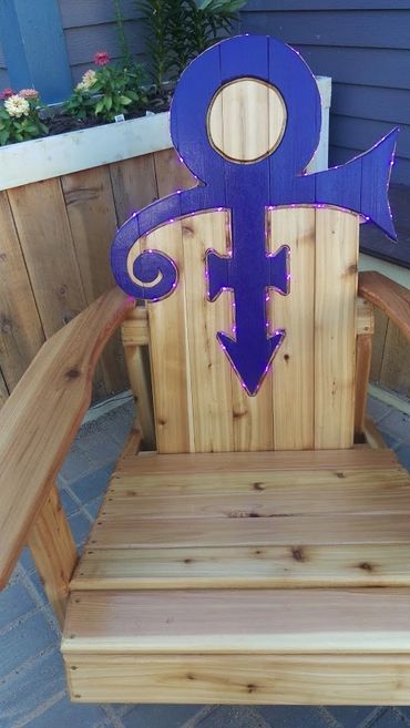 $500 Symbol Chair
$600 Symbol Chair with purple L..E.D. lights