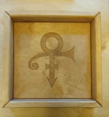 $75 - 12"x12" framed Symbol