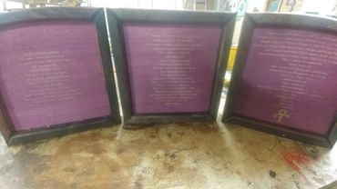 $150 - Prince - When Doves Cry lyrics trio