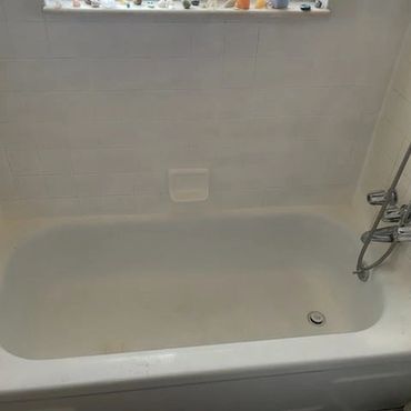 Before bath & shower picture