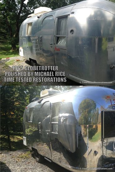 A 1965 GlobeTrotter polished by Michael Rice of Time Tested Restorations.