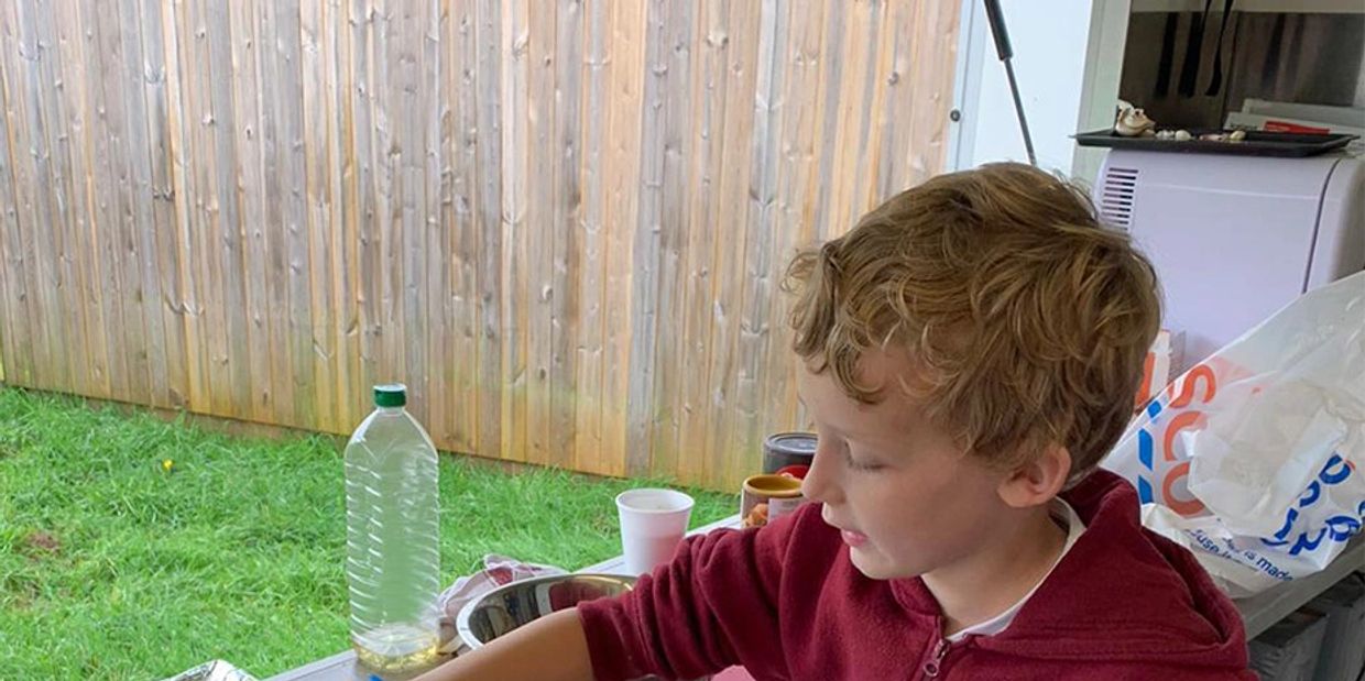 has definitely come out of his shell more since having a placement at the farm school.
He loves th