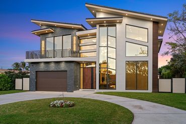 Front exterior. new construction. Contemporary