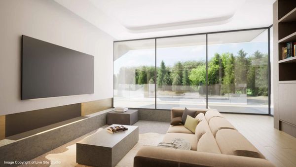 Live SIte Studio Interior image of living room