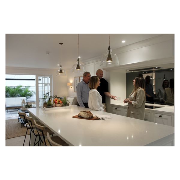 Michelle Martin and Sean Kelly architects with clients