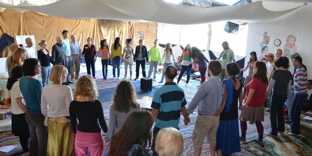 NVC Training at EcoME Center in the West Bank, at the crossroads of Jerusalem and Jericho