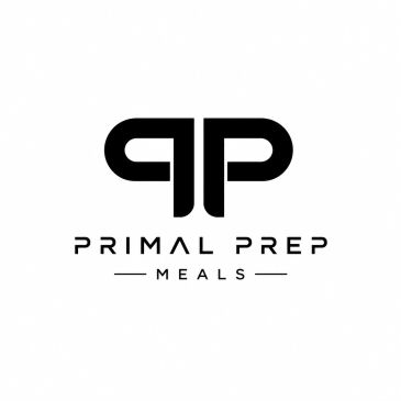 Logo for Primal Prep Meals with stylized PP.