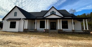 25 year architectural shingles installed on a new home