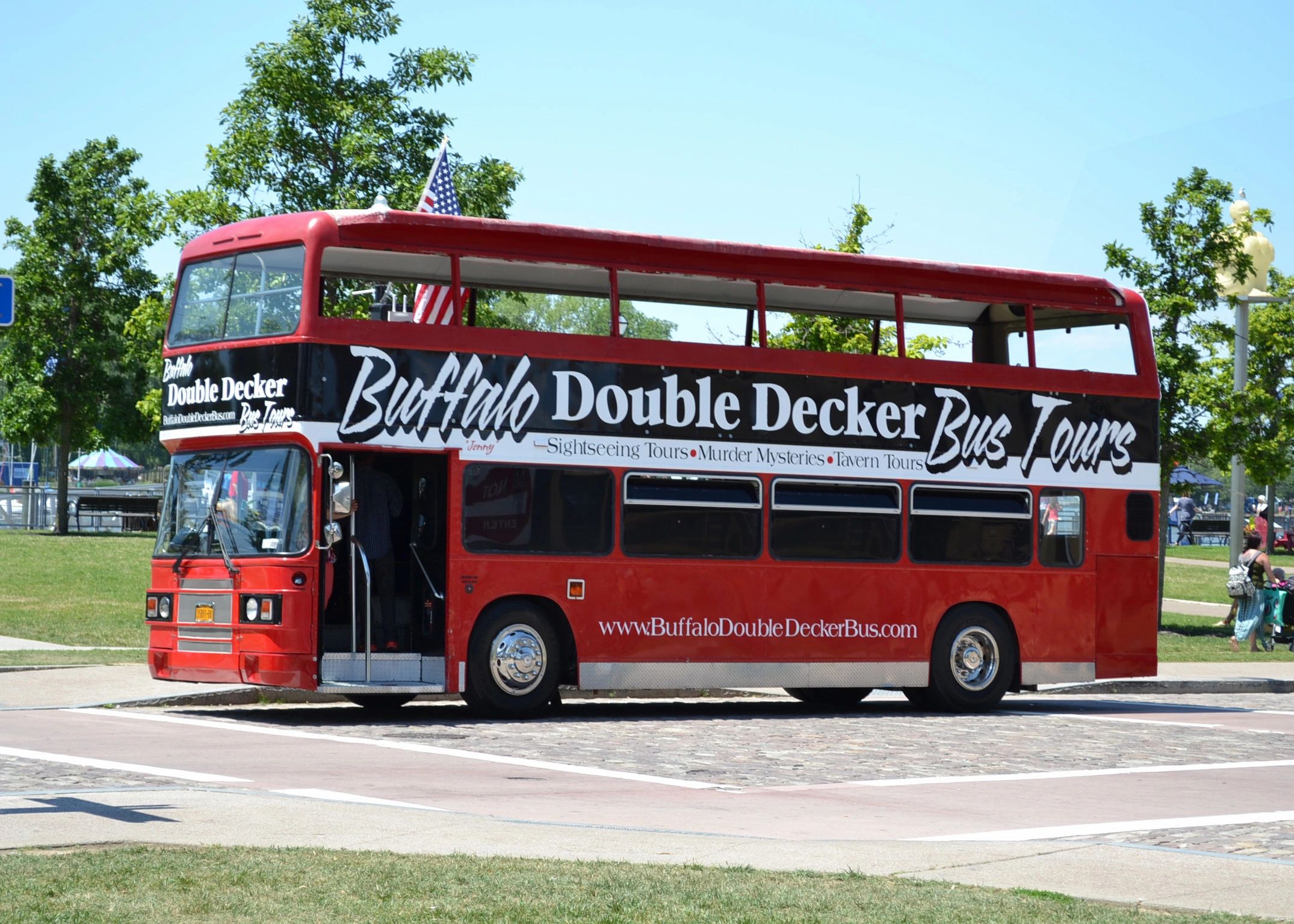 Double Decker Charter Bus