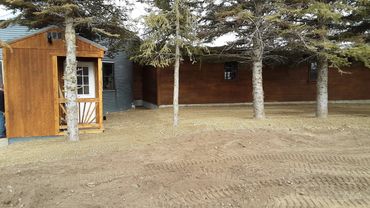 Preparation for sod. Felt, Idaho