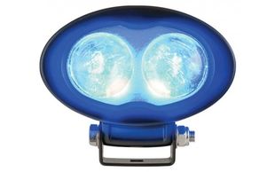 Blue Forklift Curtain Light