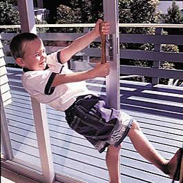 kid trying to open a hard too open sliding glass door
Hard to open sliding glass door