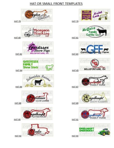 livestock designs
show stock designs
hat embroidery
livestock embroidery
ffa embroidery
4-h embroide