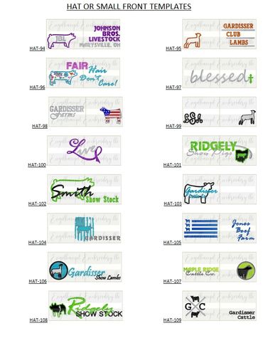 livestock designs
show stock designs
hat embroidery
livestock embroidery
ffa embroidery
4-h embroide