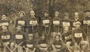 This is the 1921 pic of the Onondaga RedHawks. We honored their team in choosing our name...