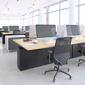 Our janitorial services can keep your office space clean with our tailored services