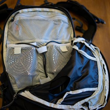 Two USB fans with holes for air flow