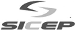 Logotipo de SICEP en tonos grises.