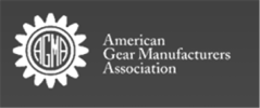 Logotipo de la Asociación de Fabricantes de Engranajes de América.