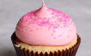 Pink Vanilla Cupcake