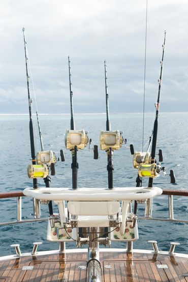 Tahiti sport fishing charter boat fishing activity