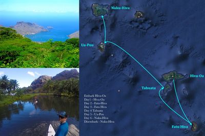 Tahiti Sport fishing Marquises Itinerary
