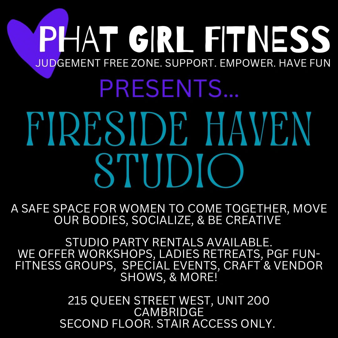 INTRODUCING OUR NEW PGF HOME: FIRESIDE HAVEN STUDIO.
