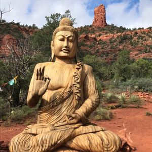 Amitaba Stupa in Sedona Arizona; Buddhist Peace Park