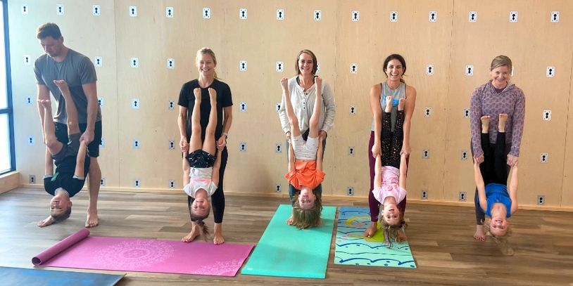 Family Yoga Class at Free Spirit Yoga Ninja Play