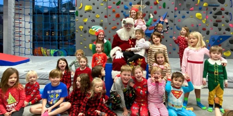 Santa Pajama Jam Event at Free Spirit