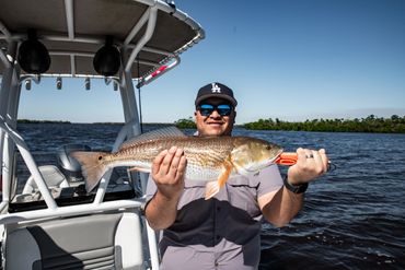 Redfish fishing Cape Coral