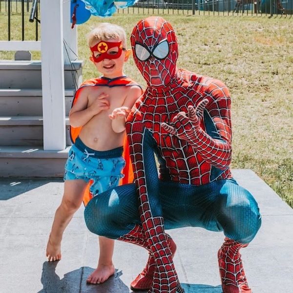 Superheroes for hire in Chesterfield, MO.