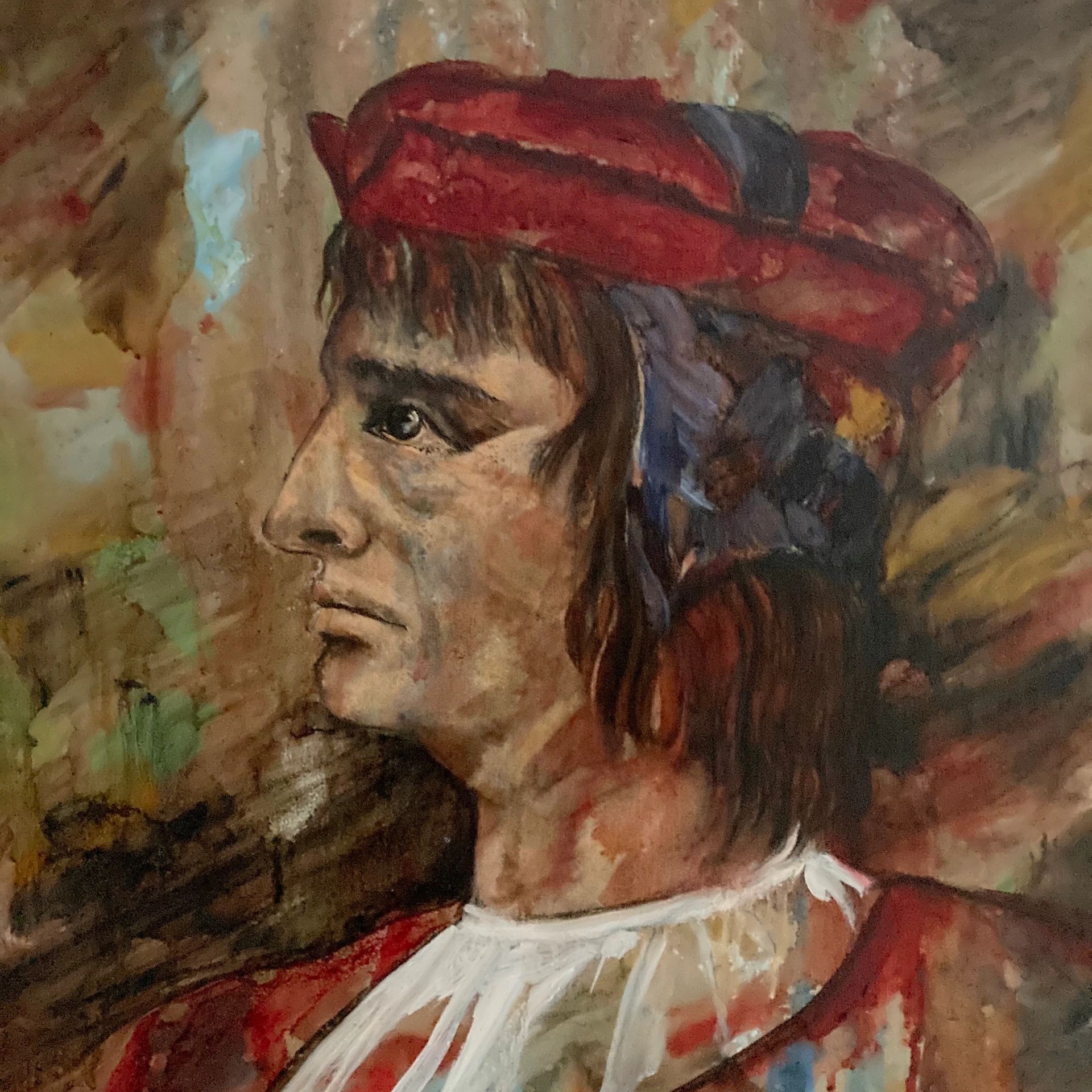 portrait of Bartolomeo Diaz Oil on Canvas 23"x18"